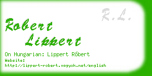 robert lippert business card